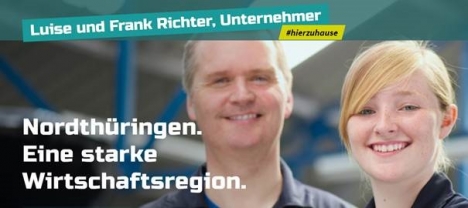 Fachkräfte-Portal für Nordthüringen ist gestartet - Ansicht der Startseite des Fachkräfte-Portals von Nordthüringen; Foto: Screenshot